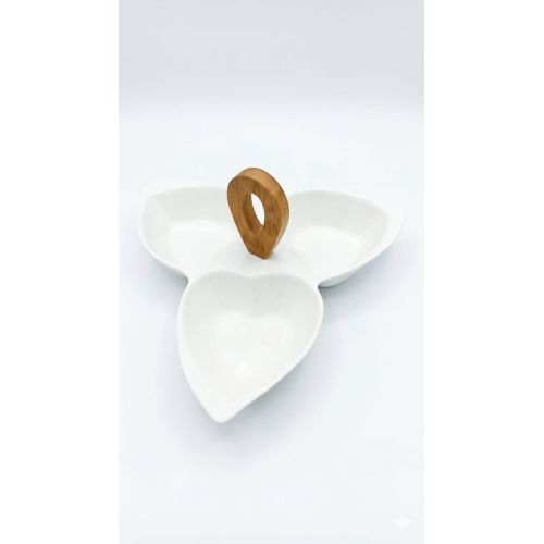 Divided Serving Serving Dish Fruit Bowl Portable - Crockery - Best Price in Pakistan - HitShop.pk